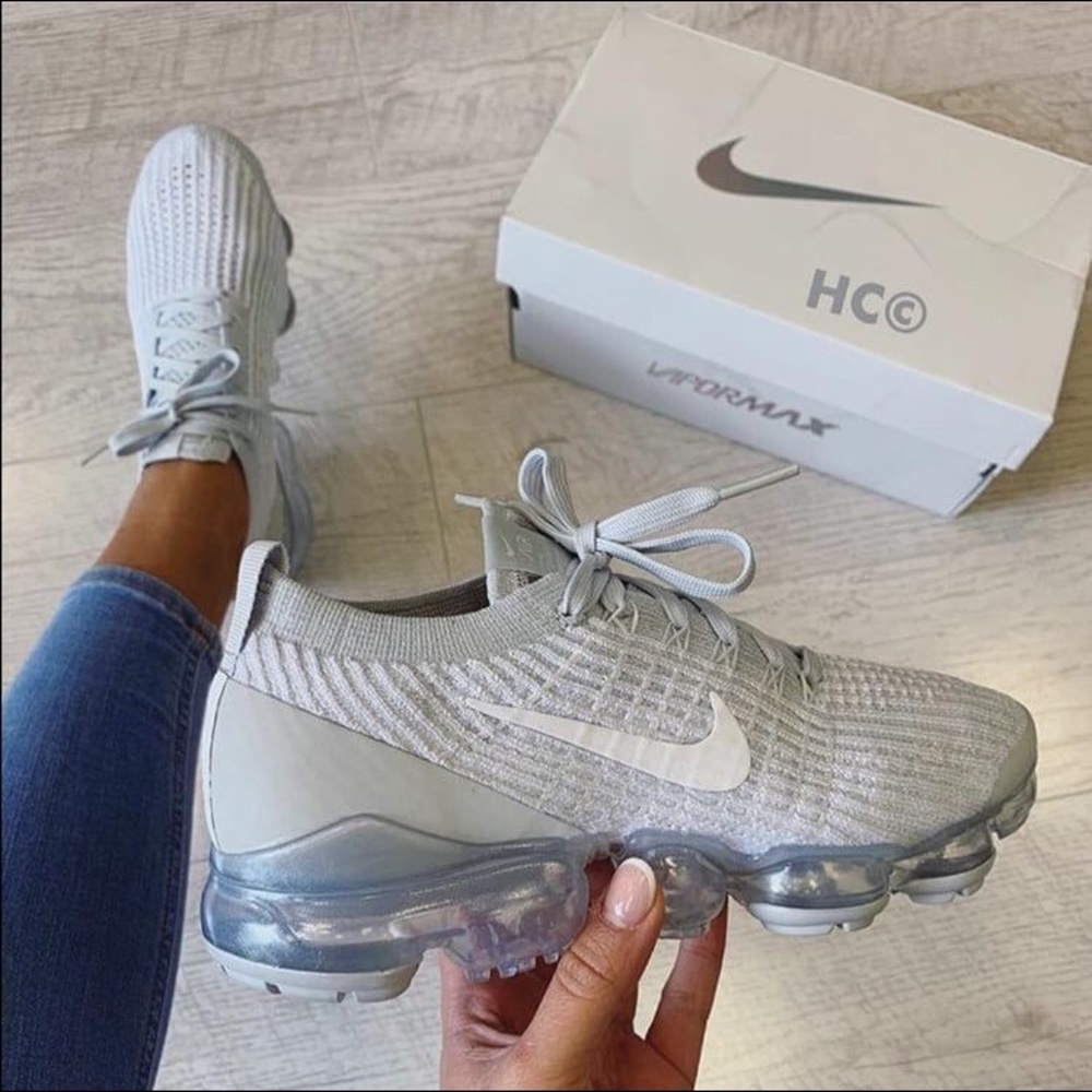 Nike Air VaporMax Flyknit 3 Reflective White - Picture 1 of 5